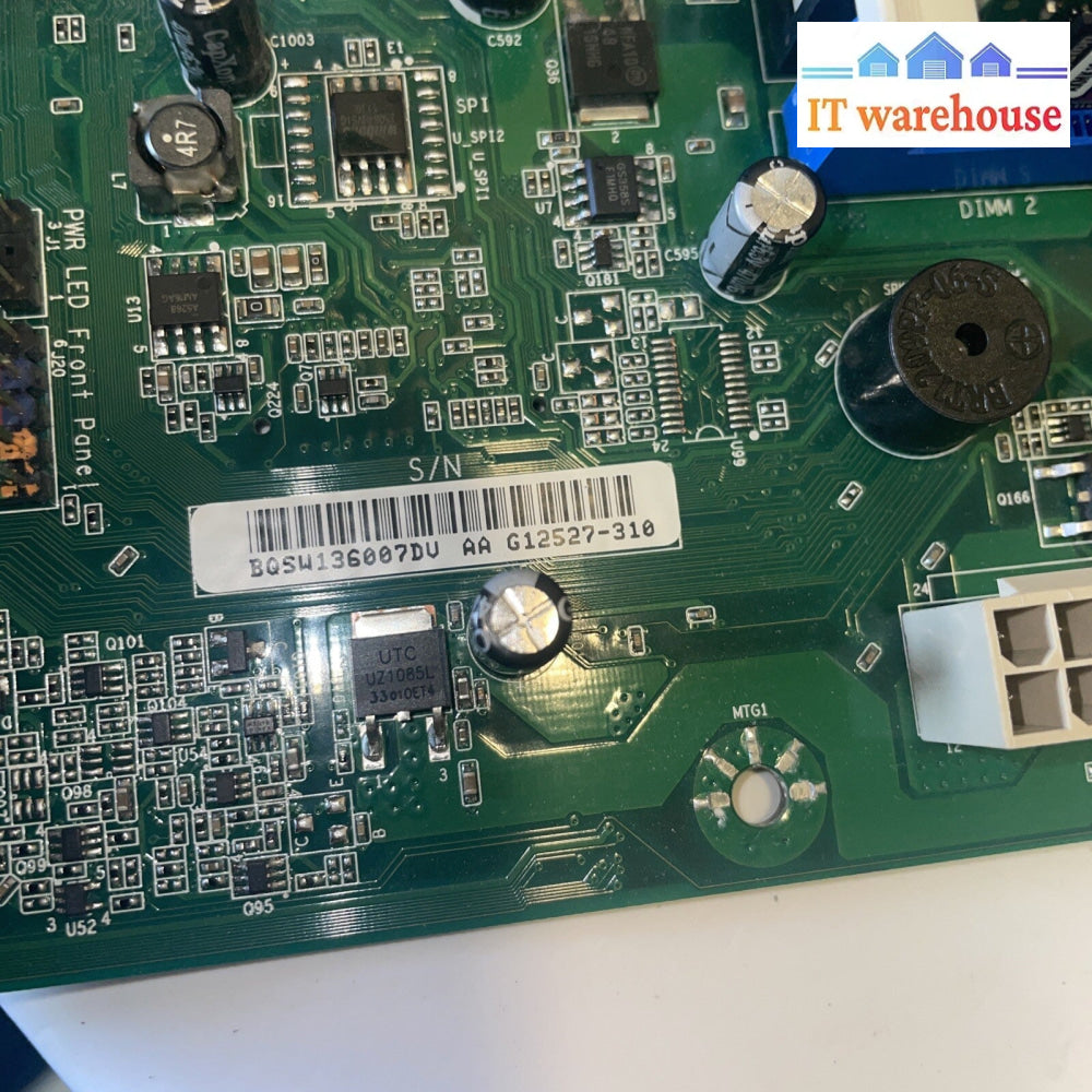 1×  Intel Desktop motherBoard DQ67SW AA G12527-310 w/ 16GB Ram + i7-2600K CPU