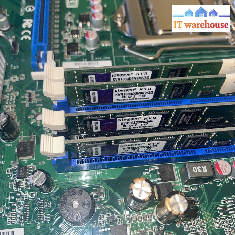1×  Intel Desktop motherBoard DQ67SW AA G12527-310 w/ 16GB Ram + i7-2600K CPU