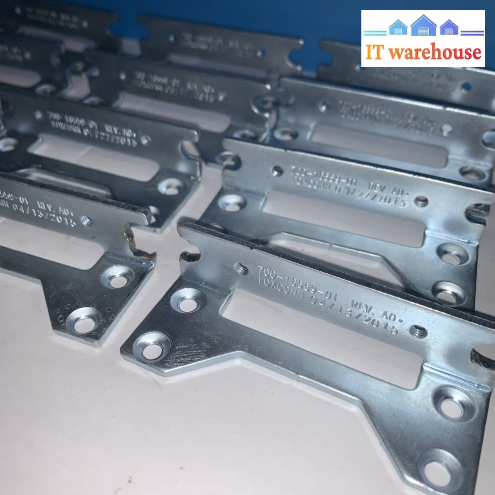 (1 pair)   CISCO 2851 2821 Router 2U 19" Rack Ears & Screws 700-16559-01