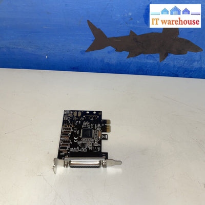1 Port db25 Parallel PCI-e PCIe x1 Card MCS9900 Chipset with Low Profile Bracket