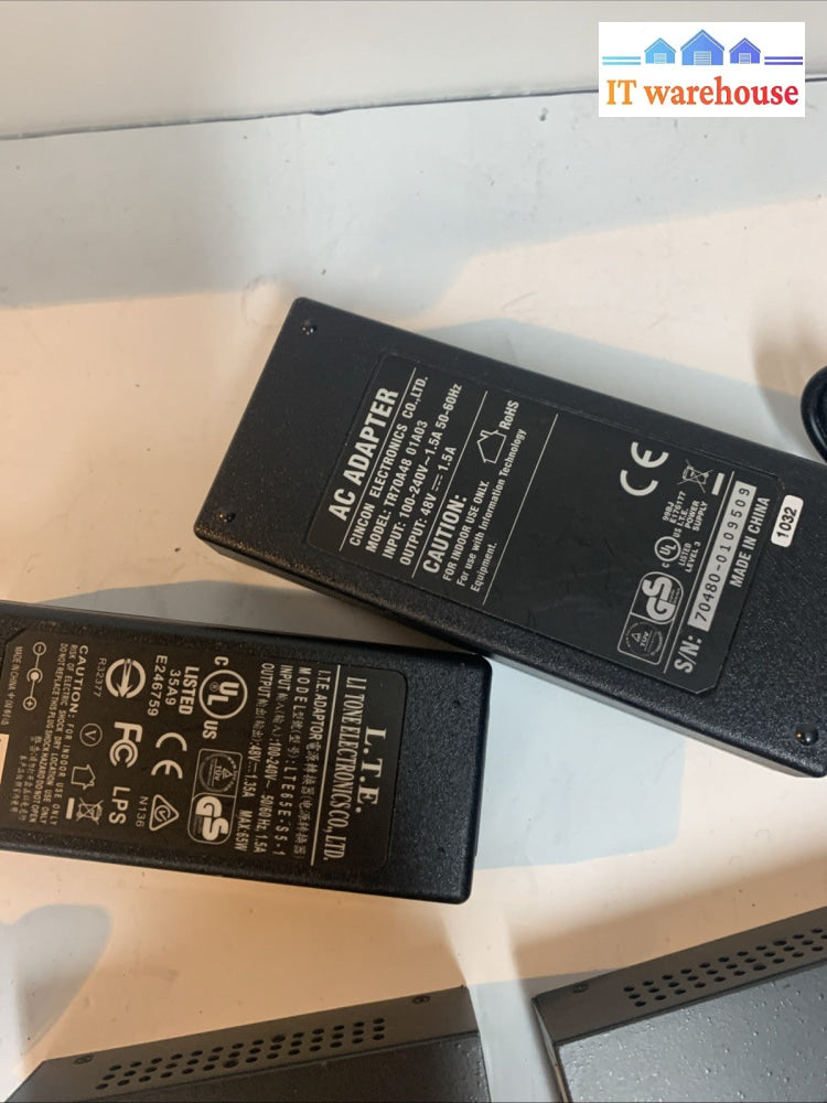 （1 set) PLANET POE-400 4-Port Gigabit IEEE 802.3AF PoE Injector Hub