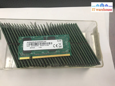 1 x 1GB NCR Avant Tech AVK6428U61E6800F5-AP PC2-6400 1.8V SODIMM DDR2 MEMORY