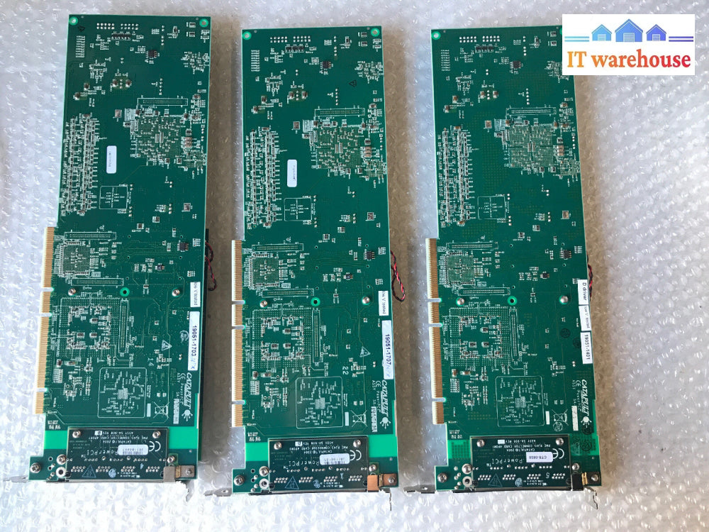 1 x CATAPULT COMMUNICATIONS POWERPCI SA-19051 19011J PCI PCIU CARD BOARD #A