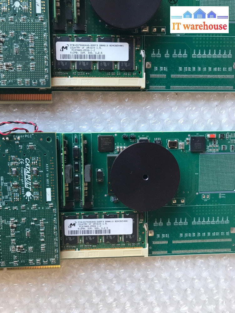 1 x CATAPULT COMMUNICATIONS POWERPCI SA-9011 9051 PCI CARD BOARD #B