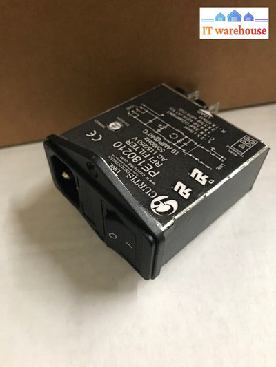 1 x Curtis Industries PE180210 RFI FILTER AC 115/250V (Qty available)