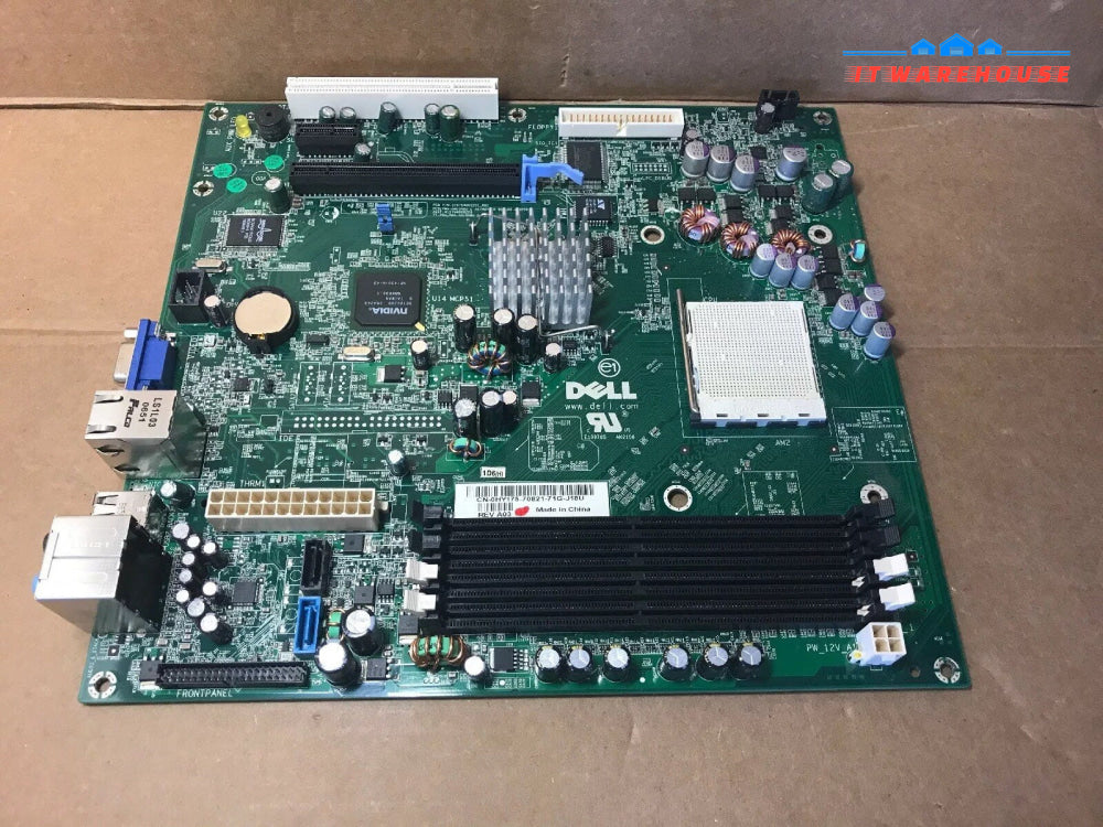 1 x Dell 0HY175 Mainboard motherboard HY175  AM2 BTX DDR2 VGA PCI FDD 2x SATA