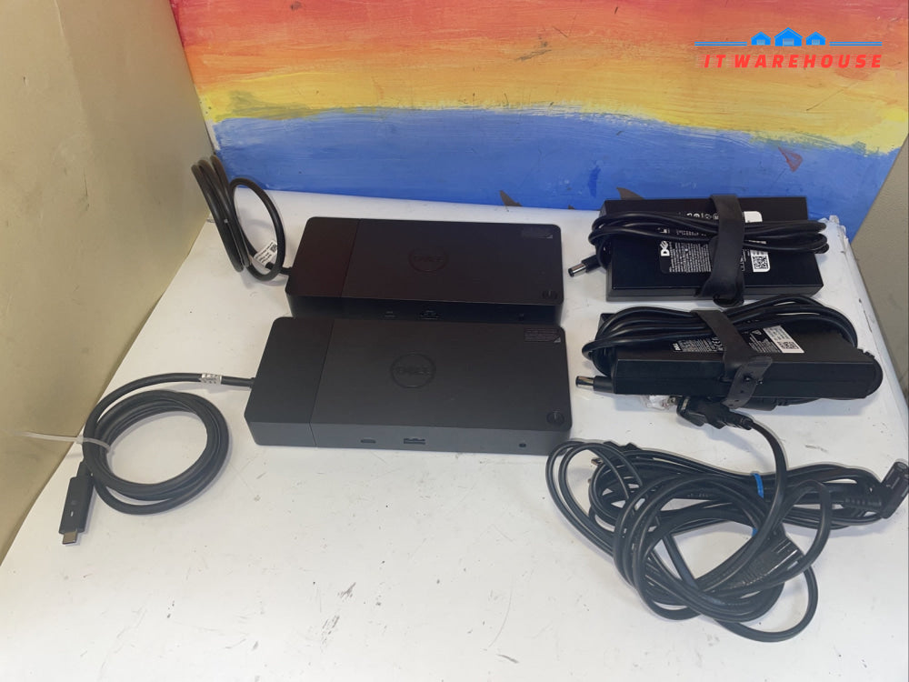 (1 x ) Dell DGKG4 0V2DJ0 V2DJ0 01887B 1887B Docking Station w/ Power Supply