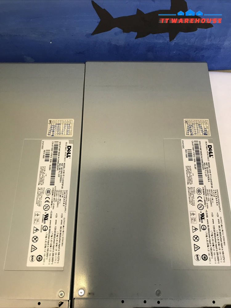 1 x Dell Poweredge R900 Server 1570W Power Supply Model DPS-1570P-S0 DP/N 0T195F