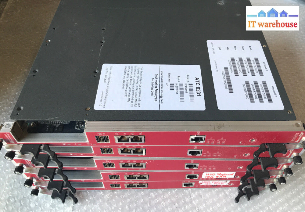 1 x Diversified Technology ATC6231 AdvancedTCA Node  (Dual Core, 8GB-12GB Ram)