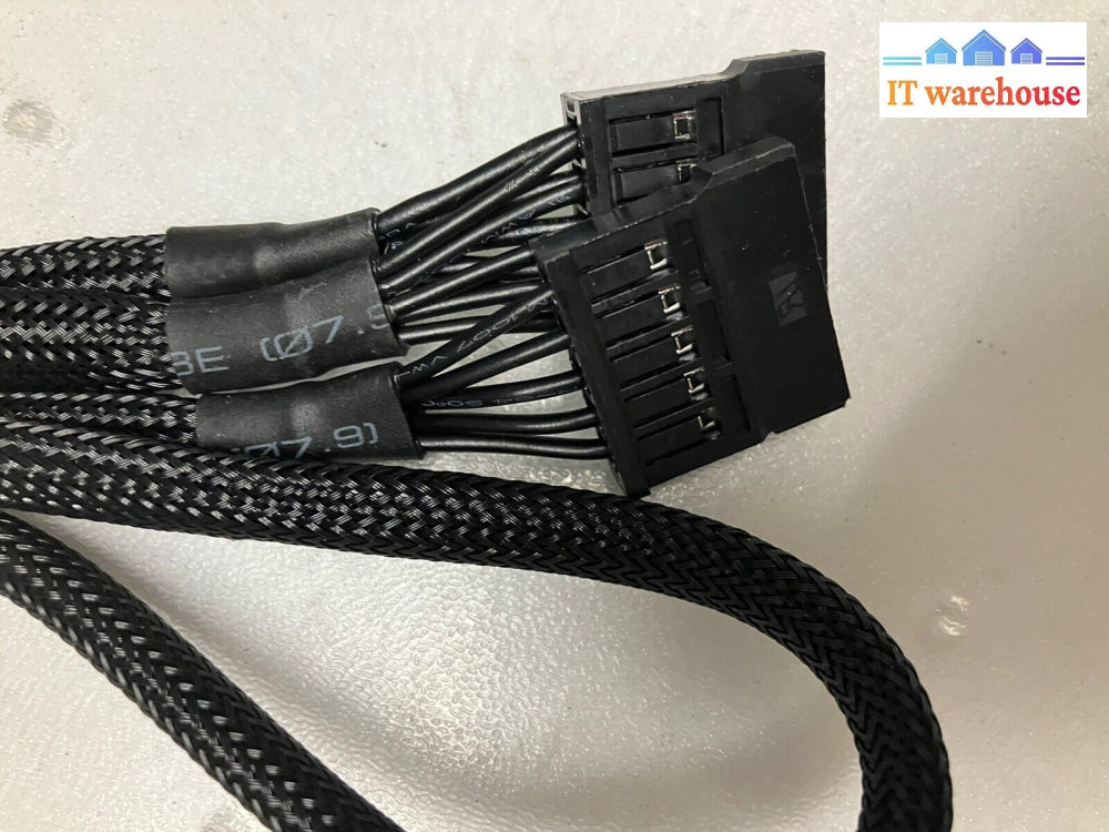 1 x EVGA SuperNOVA 6 Pin To 3 SATA Power Supply Cable