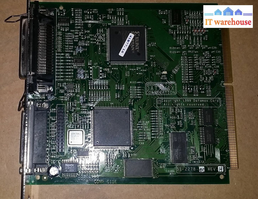 1 x GENUINE DATAMAX 51-2278-00 MAIN LOGIC BOARD TESTED WARRANTY