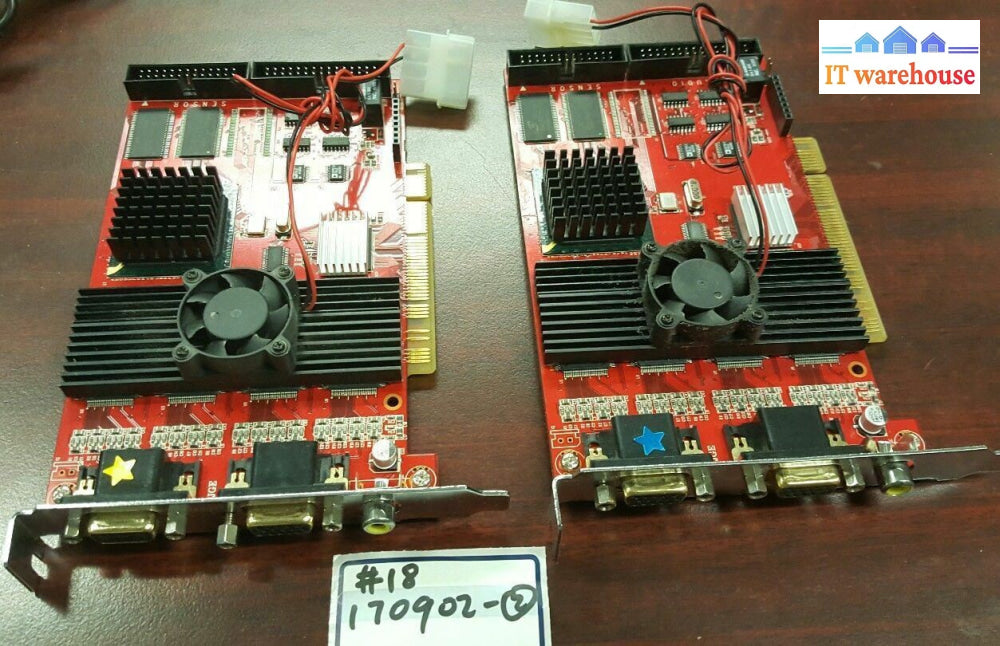 1 X High Quality Dvr System (480/240) Dual Vga Card