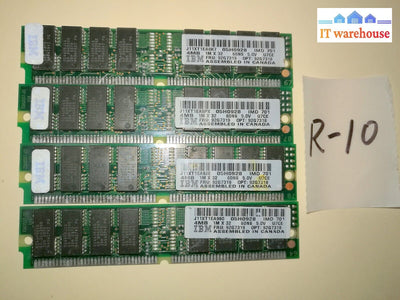 1 X Ibm 92G7319 4Mb 1Mx32 Memory Ram 60Ns 05H0928 92G7318 (Qty Avaiable) @@@
