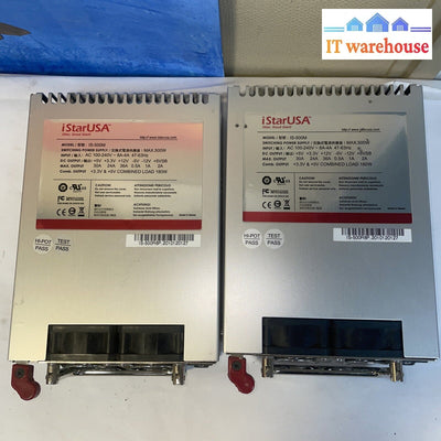1  x iStarUSA IS-500M - 500W PS2 Mini RedundantPower Supply Module for IS-500R8P
