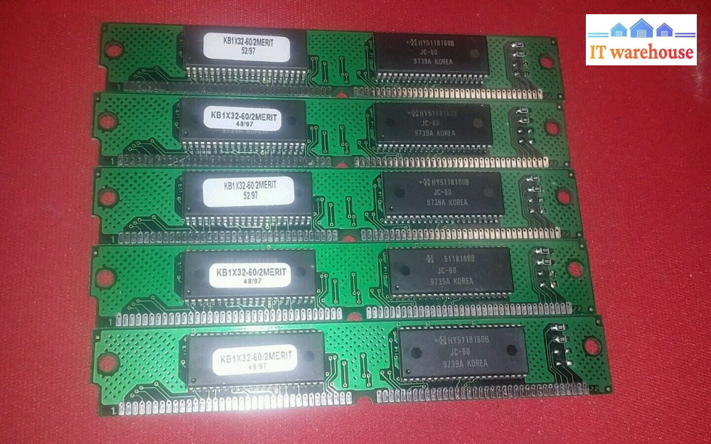 1 x KB1X32-60/2MERIT  Ram Memory  #E.BOX-01