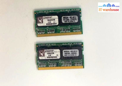 1 x      Kingston U6464C250 PC-2700 512MB MICRO DIMM 333MHz DDR SD RAM MEMORY