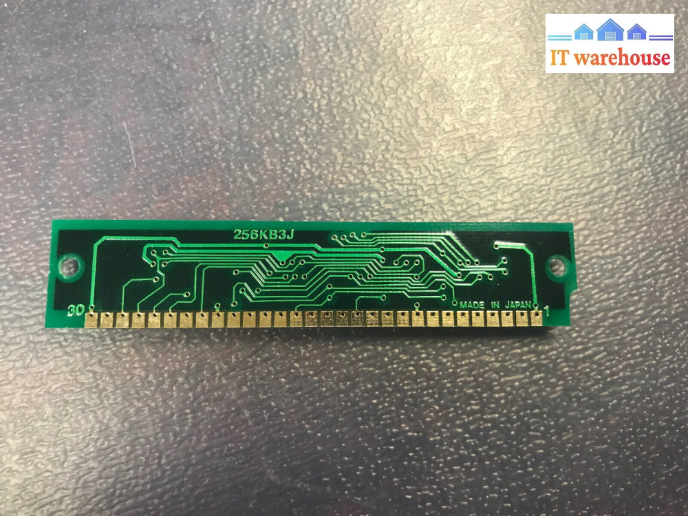1 x NEC 256KB3J 256 KB 80 ns 30-pin SIMM parity RAM module