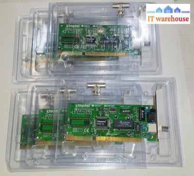1 x New ~ Kingston KNE-20BT ISA 10BaseT BNC/RJ45 16 Bit ISA Ethernet Card (Qty)