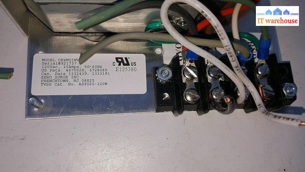 1 X Oem Open Chassis Mode Surge/Noise Protection Module Oe4M15Wv120 (120V 15A)