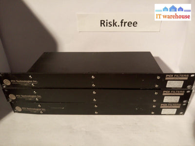 1 X Pci Technologies Bp-8710-R Band Pass Filter Channel 56//415.25-419.75Mhz #02