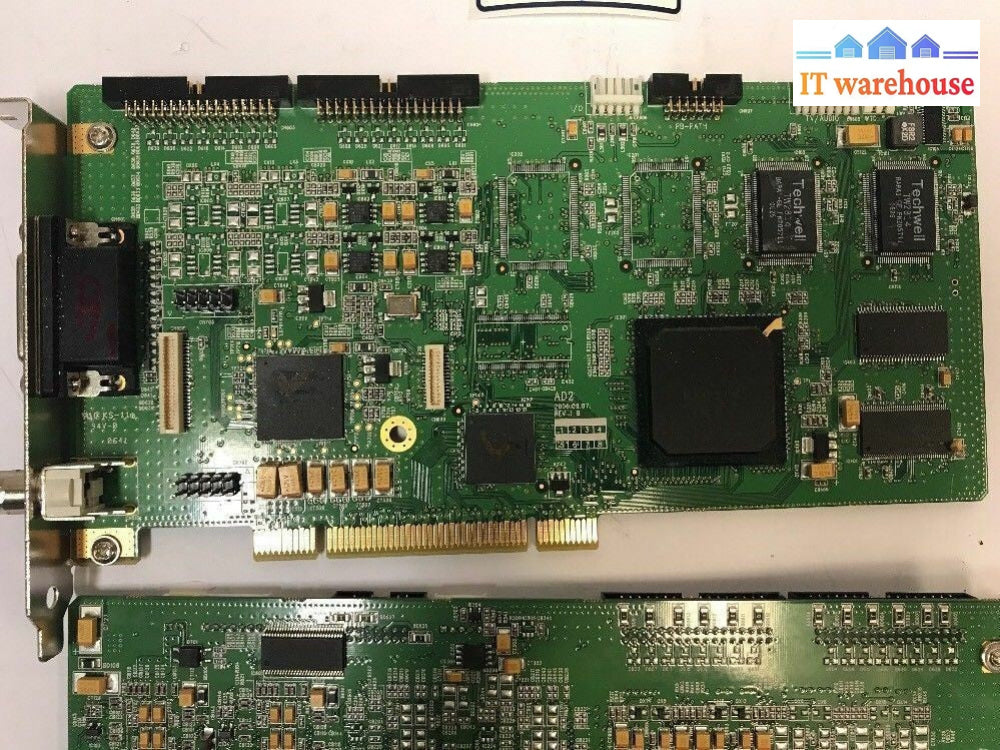 1 X Pelco DX8100 DVR 8 Channel Video Capture PCI Card AD2 Rev B A-Logic AM-7416