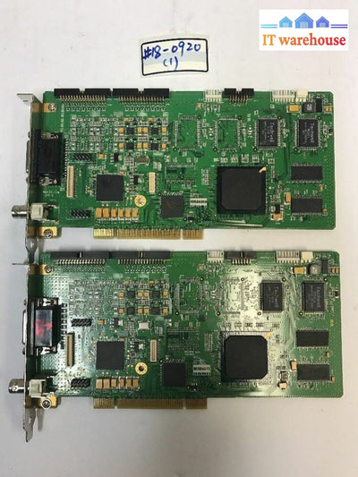 1 X Pelco DX8100 DVR 8 Channel Video Capture PCI Card AD2 Rev B A-Logic AM-7416