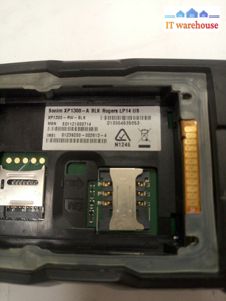 1 X Sonim Core Xp1300 Cellular Phone Water Proof