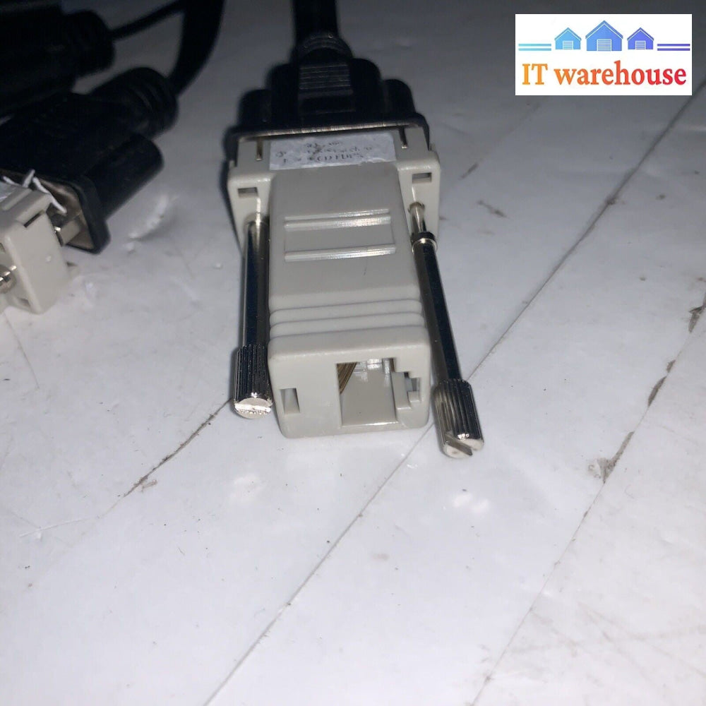 (1 x ) SQ-7599 DB9 RS232 / LAN RJ45 NETWORK adapter with cable