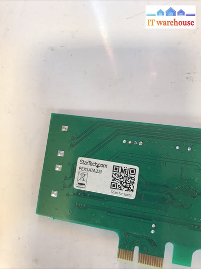 1 x StarTech.com PEXSATA221 Internal 2-Port SATAII PCIe Controller Card