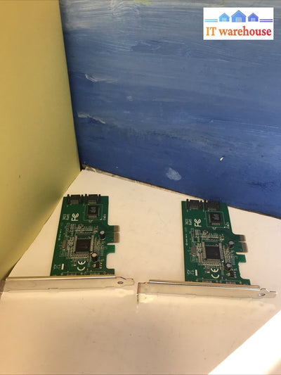 1 x StarTech.com PEXSATA221 Internal 2-Port SATAII PCIe Controller Card