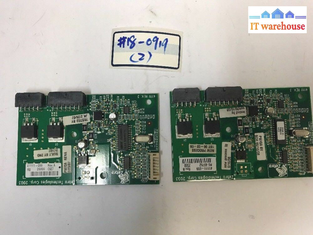 1 x Zebra 110XiIII Plus Thermal Label Printer Power Adapter Borad 41111-099