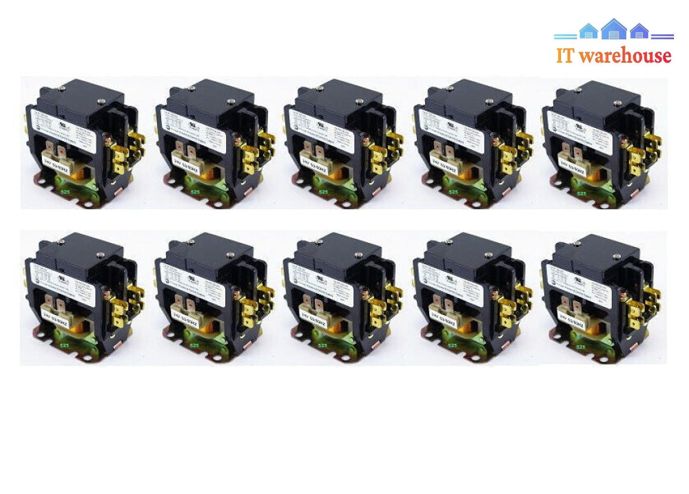 (10 units) CN-PBC302-24V Yuco 2-Pole 30-Amp Definite Purpose Contactor Coil