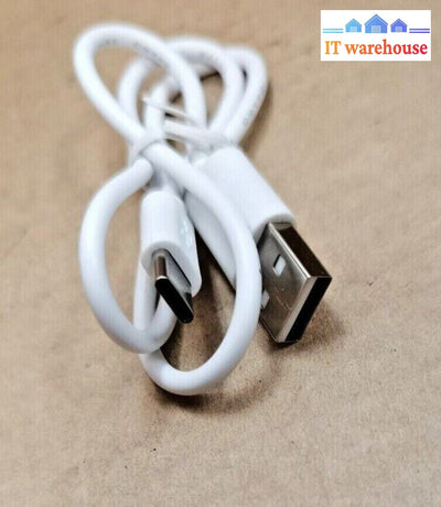 - 100x Unused 20 inch White USB TYPE C charger Cables (Length 50cm)