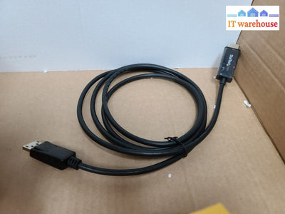 -  1080P 6FT Display Port to HDMI Cable Good Working