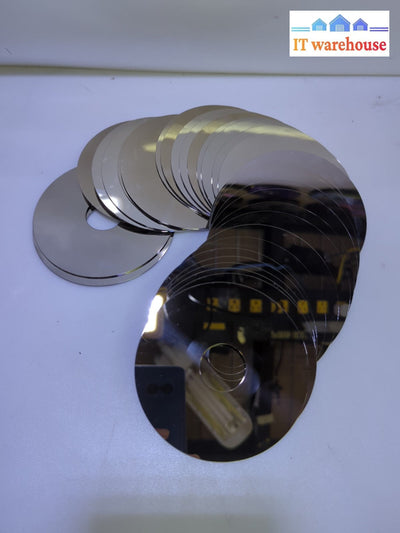 (10x)  3.5" Hard Drive Platters for Scrap, Precious Metal Recovery, Arts/Crafts