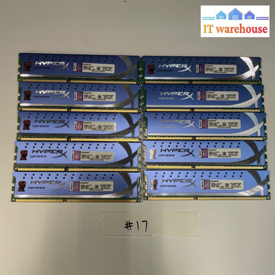 10x 4GB Kingston HyperX KHX1600C9D3K2/8G DDR3 SDRAM Memory Module