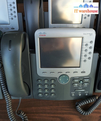 - 10x Cisco Systems 7971 IP Telephone Series VOIP Business Phones CP-7971G-GE @@