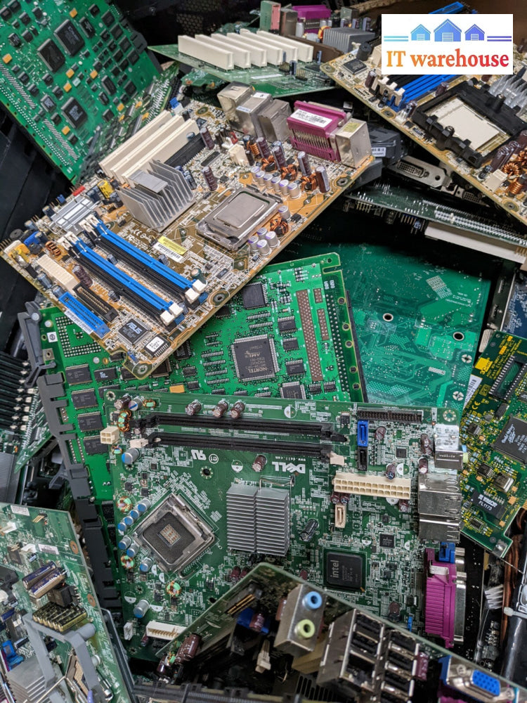 10x Computer Motherboards /Circuit Boards Scrap For Gold  Recovery or Art makers