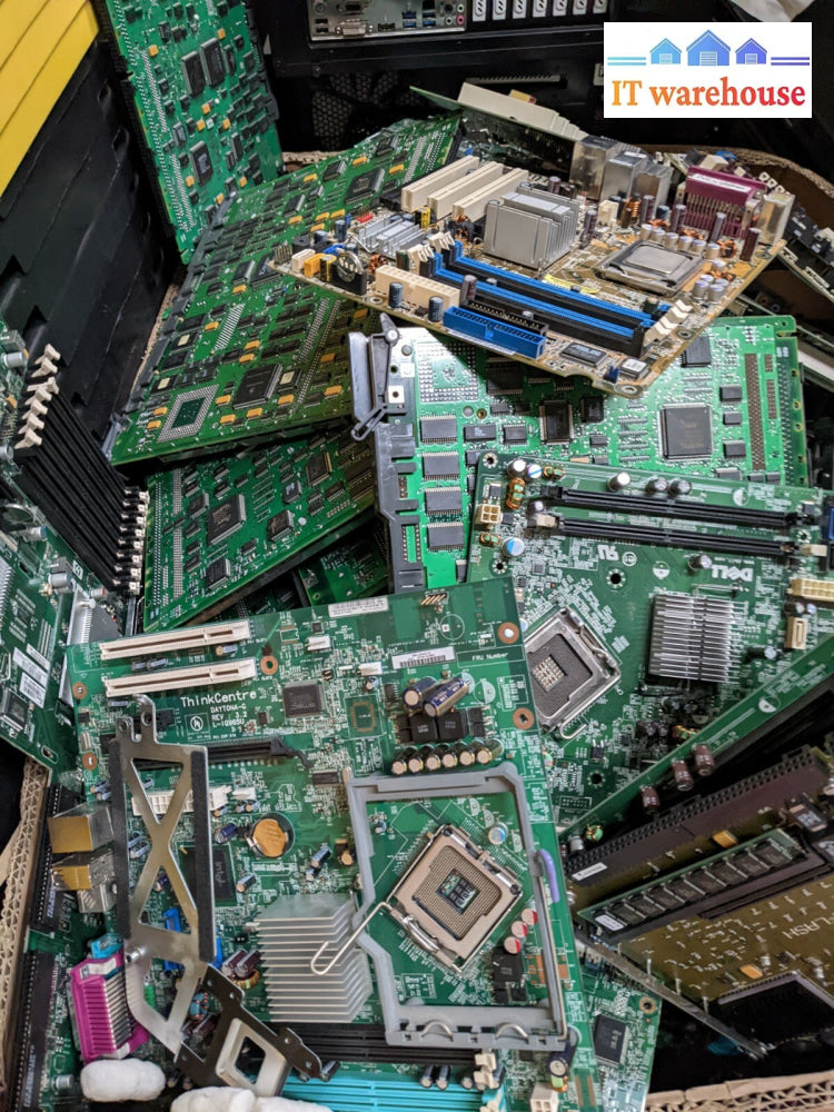 10x Computer Motherboards /Circuit Boards Scrap For Gold  Recovery or Art makers