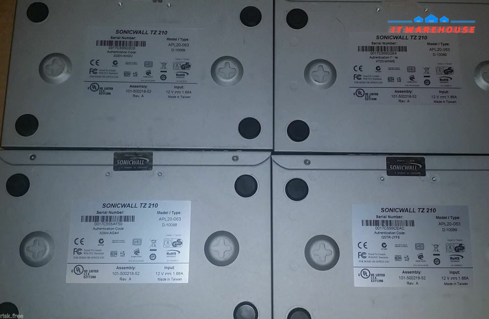 *10x Dell SonicWALL TZ210 Network Security Appliance Firewall APL20-063 W/AC