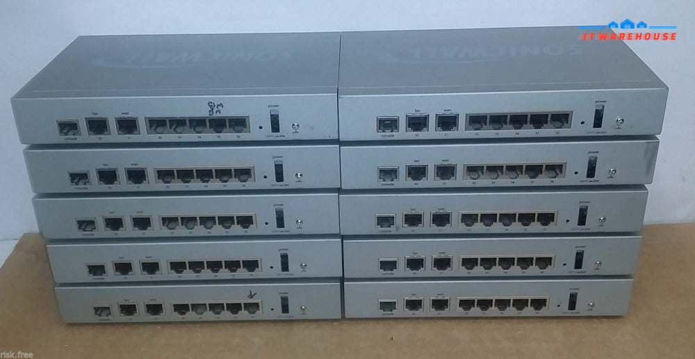 *10x Dell SonicWALL TZ210 Network Security Appliance Firewall APL20-063 W/AC