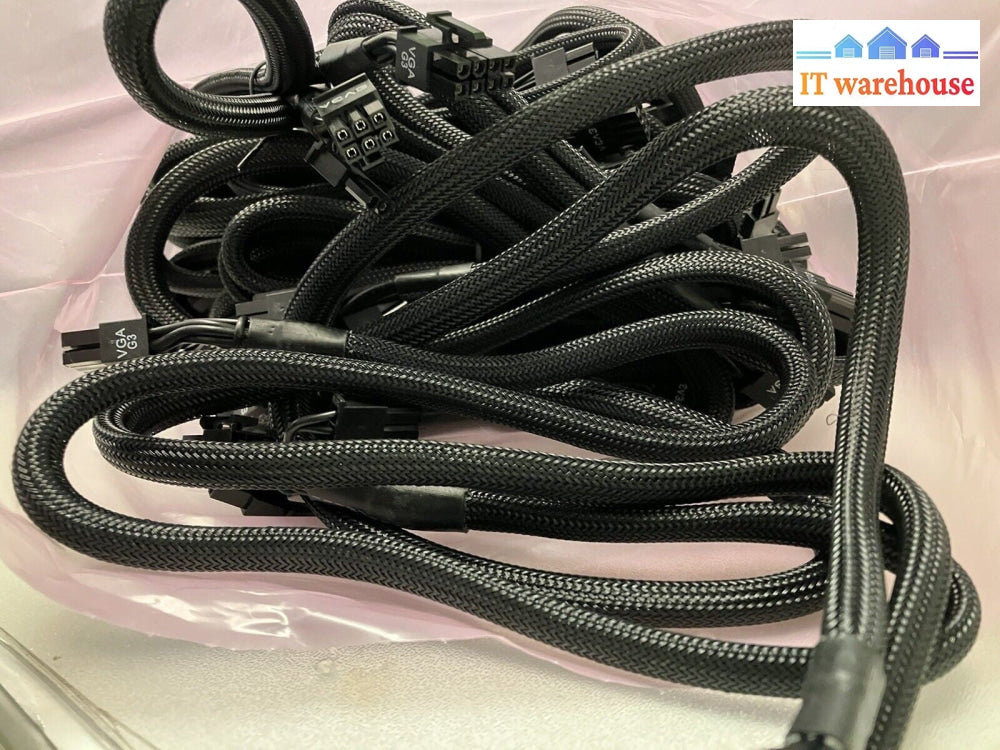 ~ 10x EVGA SuperNOVA 8 Pin To Dual 8 pin (6+2) (6+2) VGA G3 Power Supply Cables