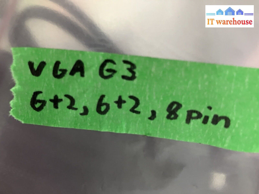 ~ 10x EVGA SuperNOVA 8 Pin To Dual 8 pin (6+2) (6+2) VGA G3 Power Supply Cables