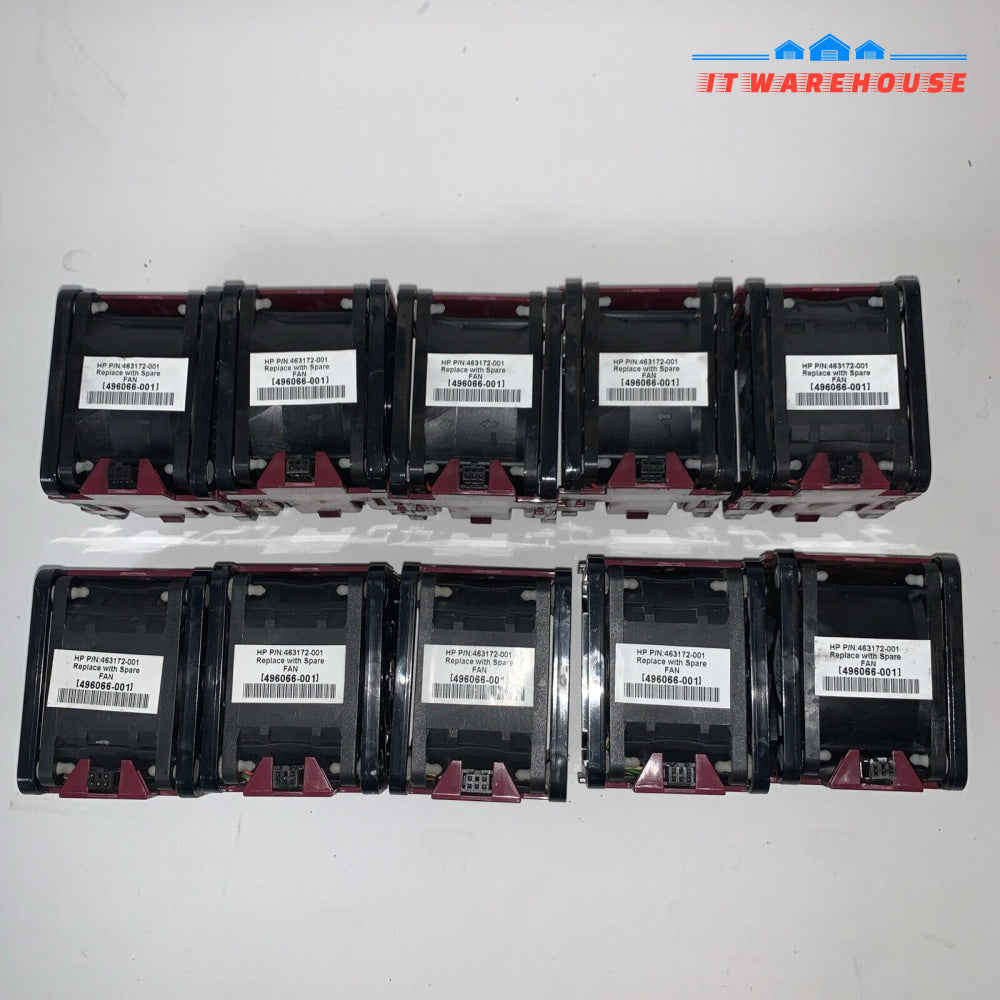 (10x) HP DL380/DL385 G5p/ DL380/DL385 G6 G7 Server Fan 496066-001/463172-001