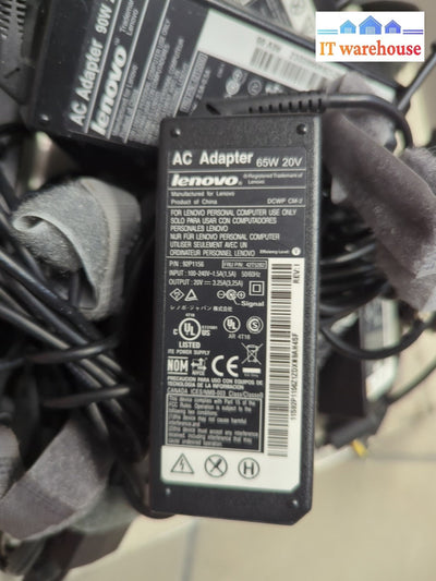 10x Mixed Lenovo 65W/90W AC Adapter Charger For  T510 T520 T530 T420 T430 -