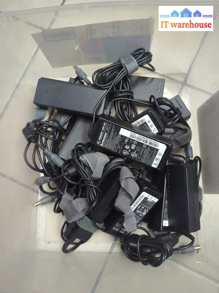 10x Mixed Lenovo 65W/90W AC Adapter Charger For  T510 T520 T530 T420 T430 -