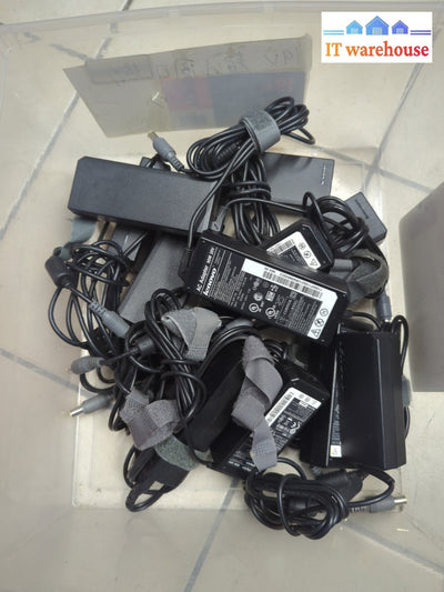 10x Mixed Lenovo 65W/90W AC Adapter Charger For  T510 T520 T530 T420 T430 -