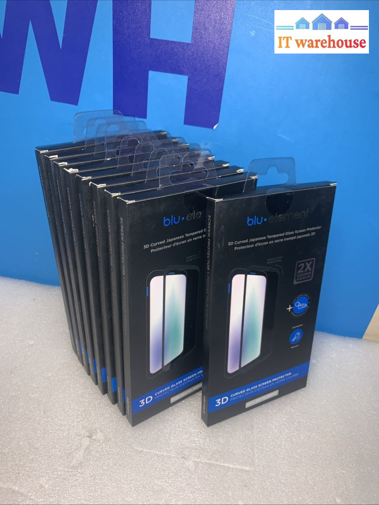(11 x) Blu Element 3D Curved Glass Screen Protector for Galaxy 20 20 Fan Edition
