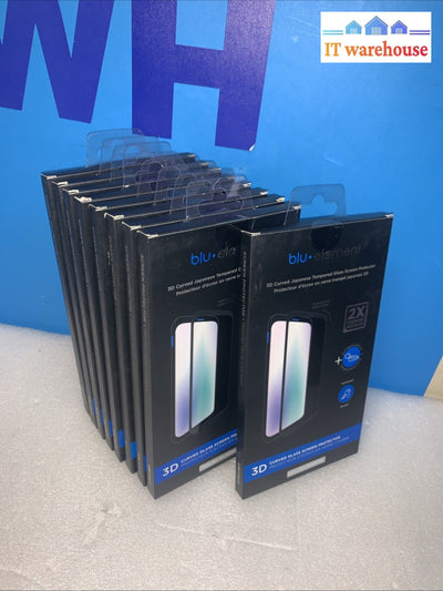(11 x) Blu Element 3D Curved Glass Screen Protector for Galaxy 20 20 Fan Edition