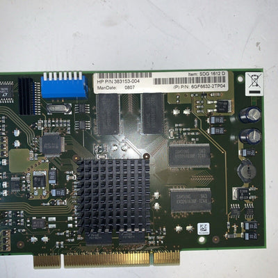 383153-004 HP Gems Seno Seimens Video Card Rohs Sdg 1612 D